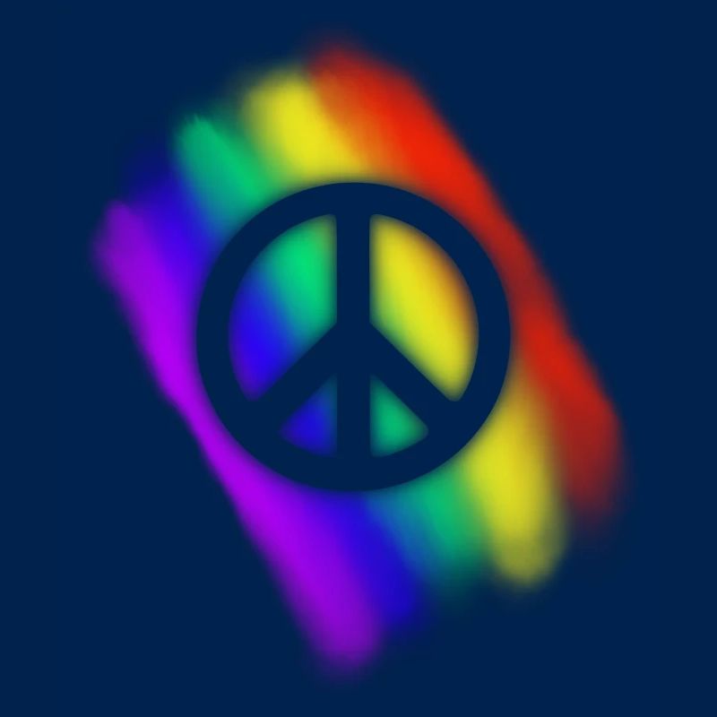 Regenbogen Peace
