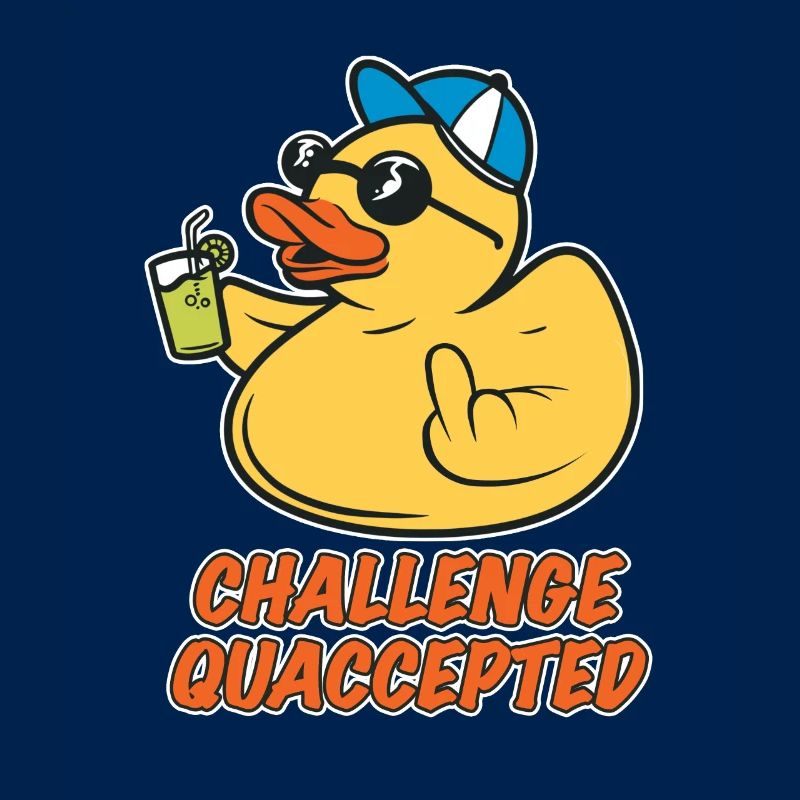 Naughty squeaky duck - challenge accepted