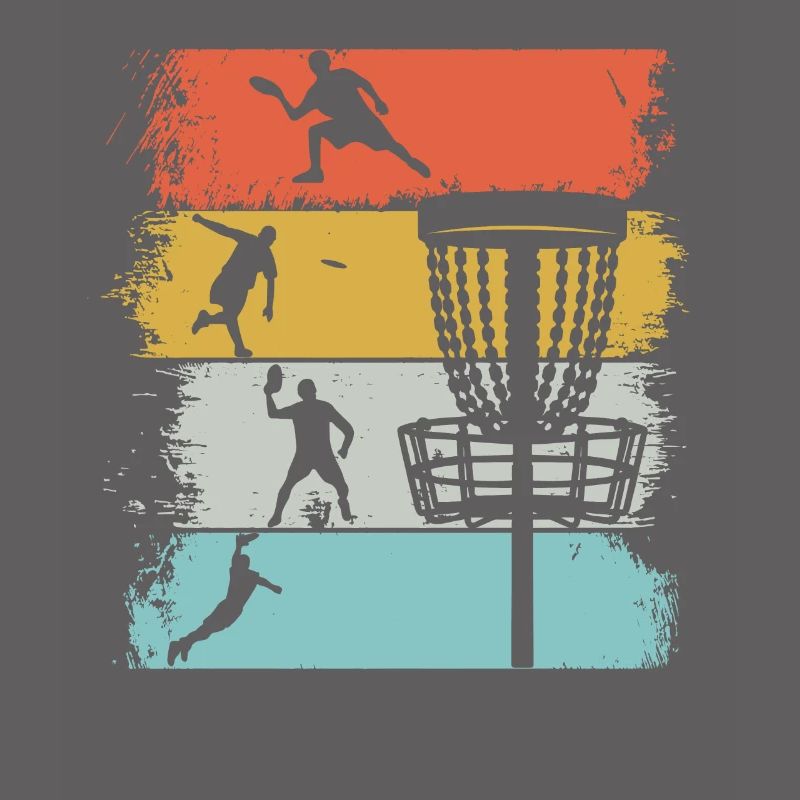 Vintage Retro Discgolf Team Outfit