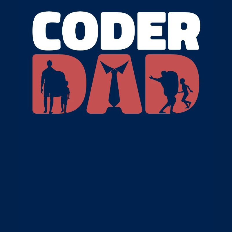 Entwickler Coder Programmierer Papa Coding