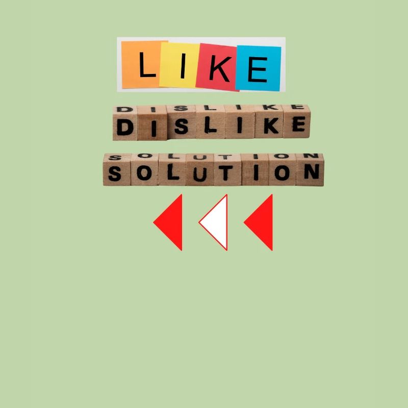 like dislike solution just like as a Feasibility