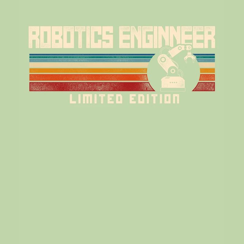 Robot Robotics Engineer Retro