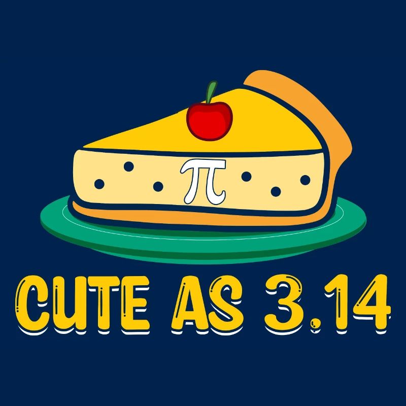 Funny Math Gift Cute as 3.14