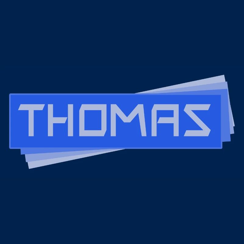 Étiquette nominative Thomas