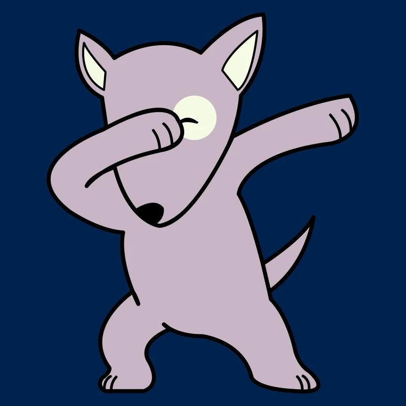 dog dabbing 02