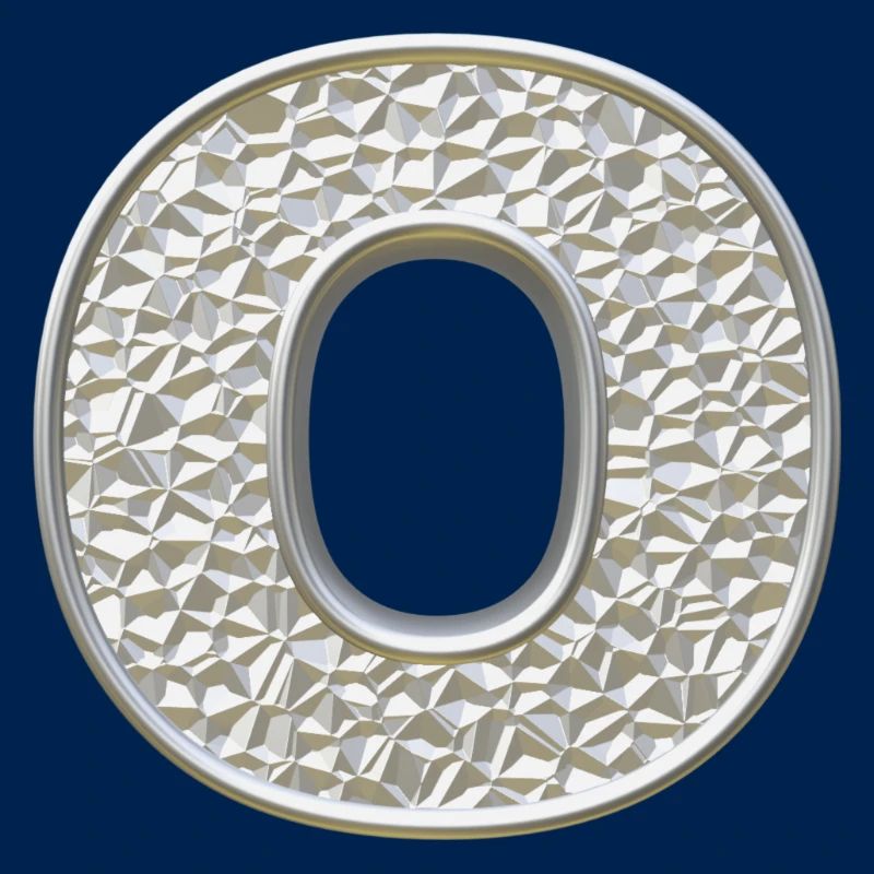 O, letter, letter O, initial, initial O, monogram,