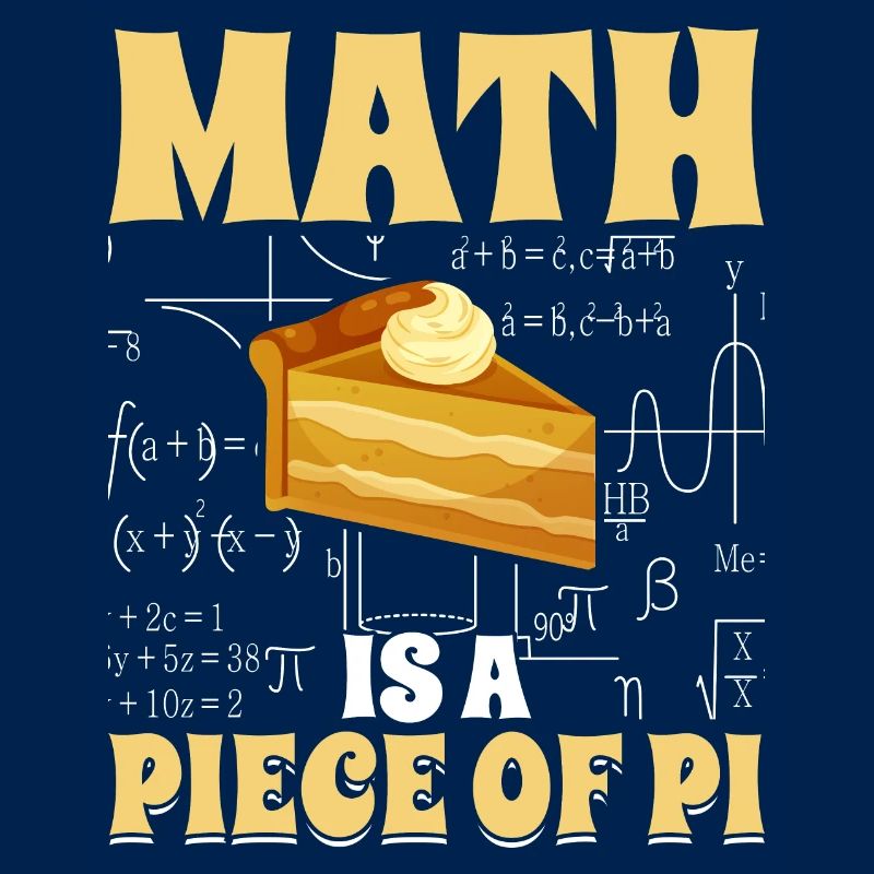 Drôle de cadeau mathématique Math est un morceau de pi
