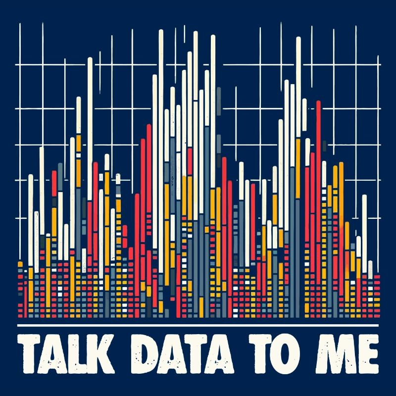 Talk Data To Me - Lustiges Datenanalysten Geschenk