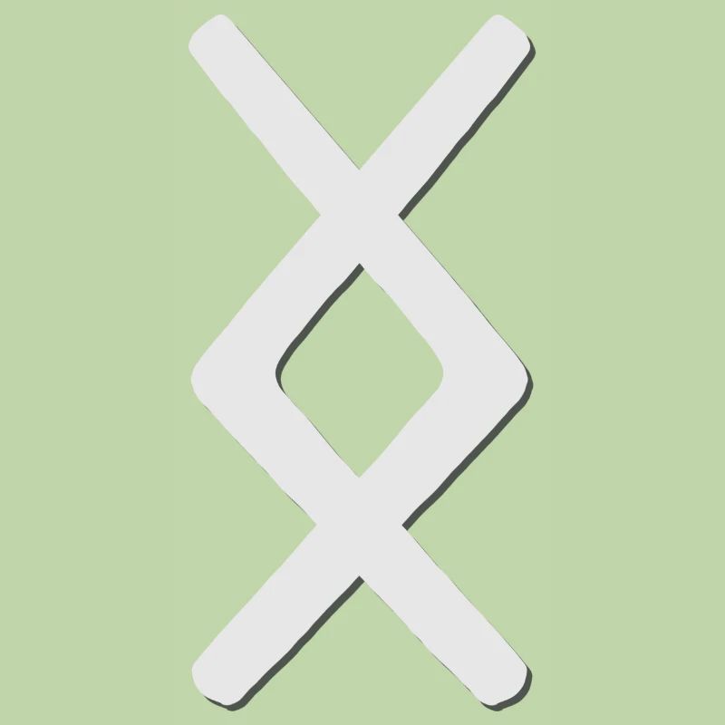 Futhark Runic Alphabet Inguz