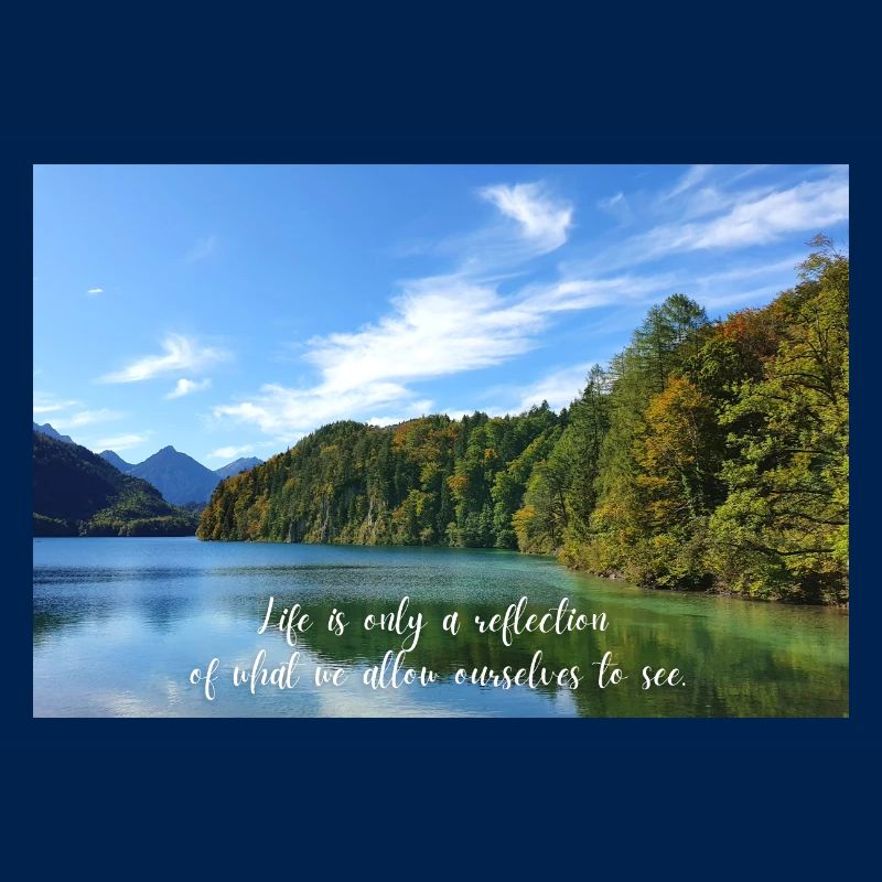 Das Leben ist nur eine Reflexion