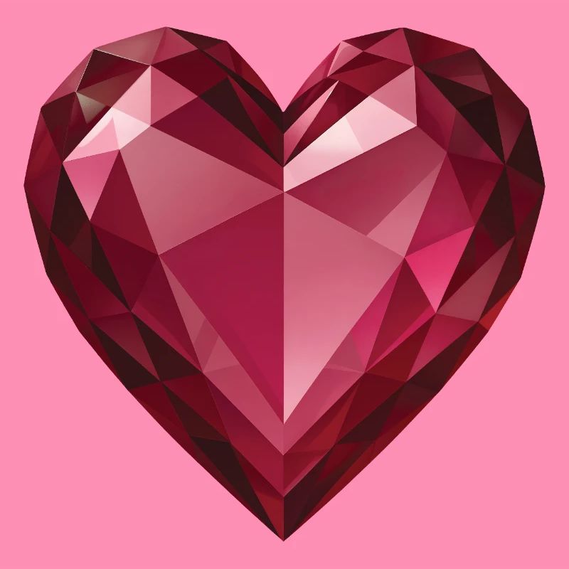 RUBY HEART - peace & love