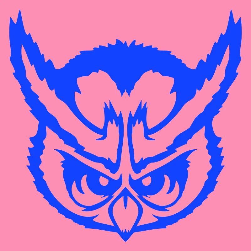 owl peeps evil cool face head comic