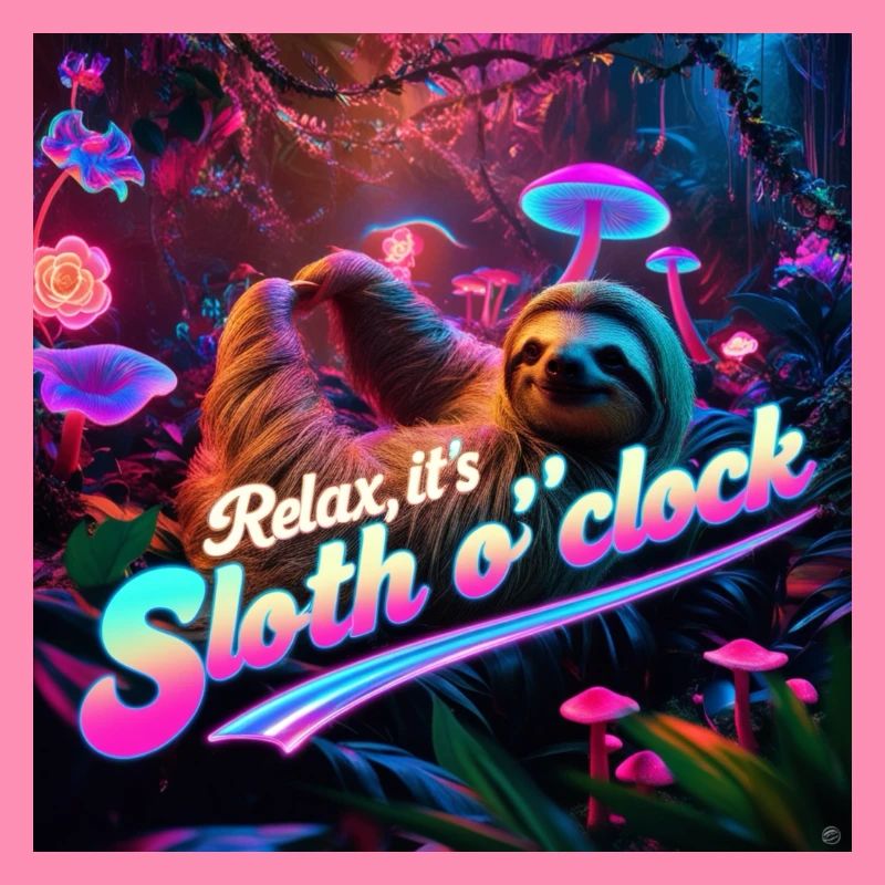 relax it’s sloth oclock