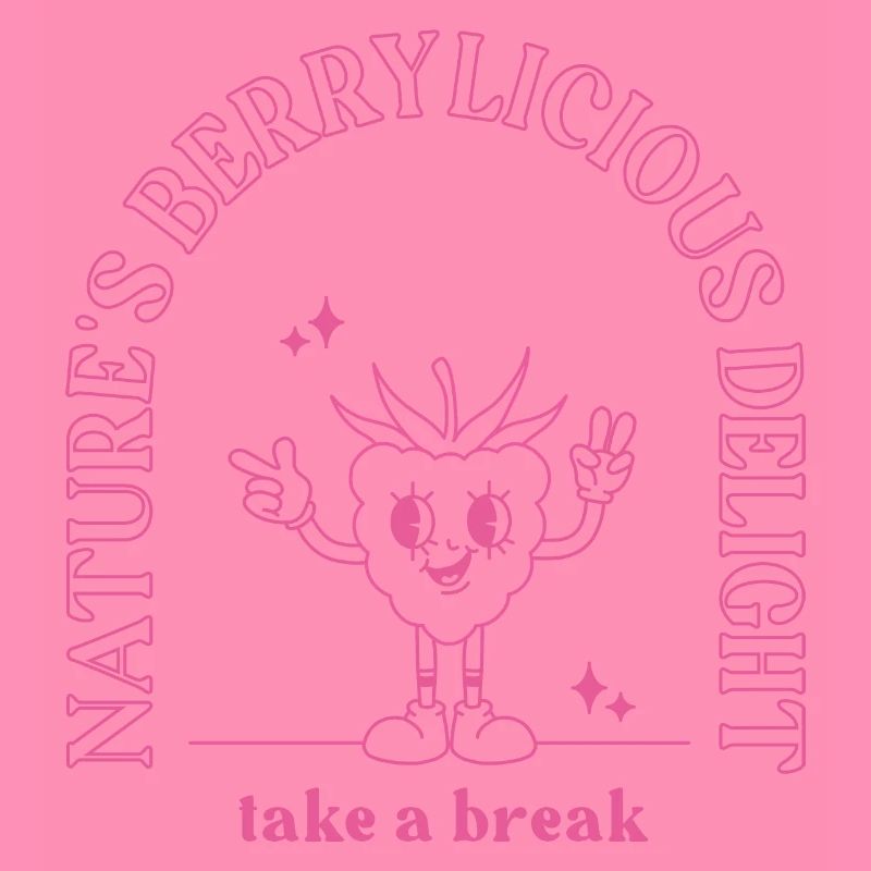 Raspberry Outline