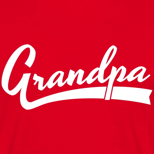 Grandpa text - Miesten t-paita