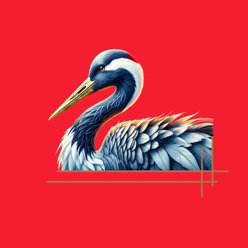Grue élégante