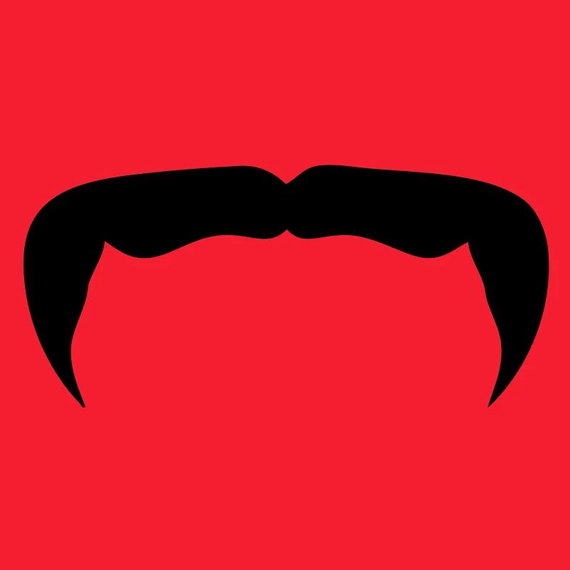 Hipster-Schnurrbart Schnurrbart Bart beard12