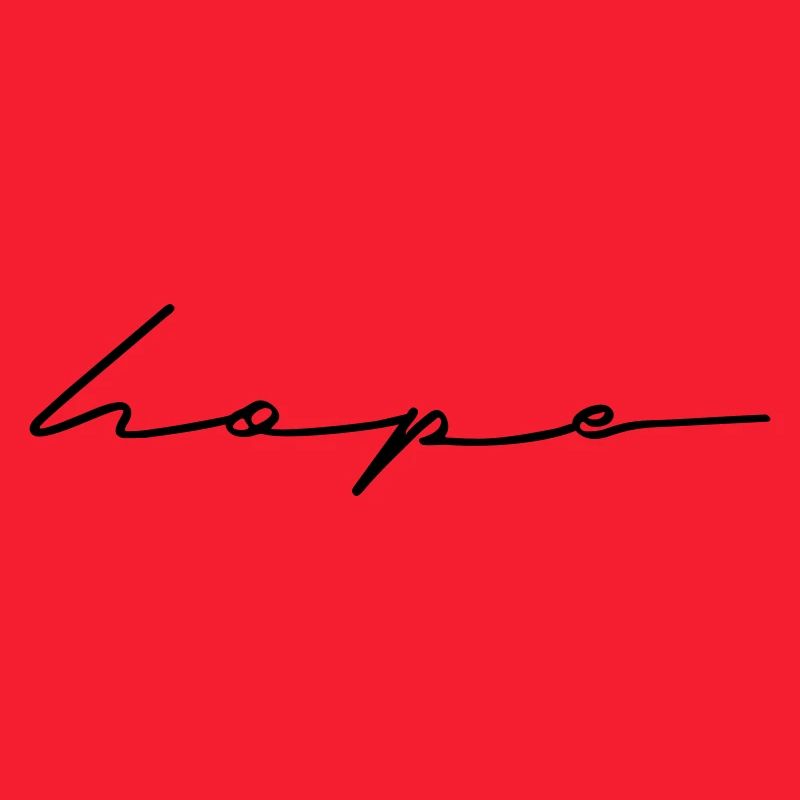 hope lettering