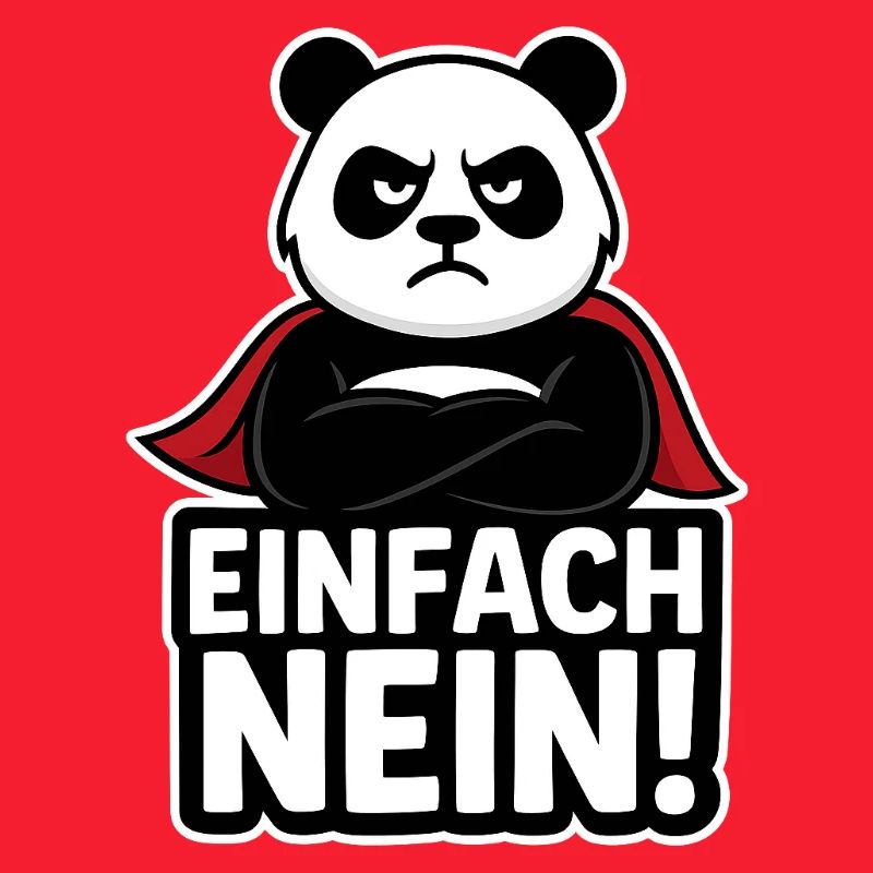 Panda Superheld: Einfach Nein