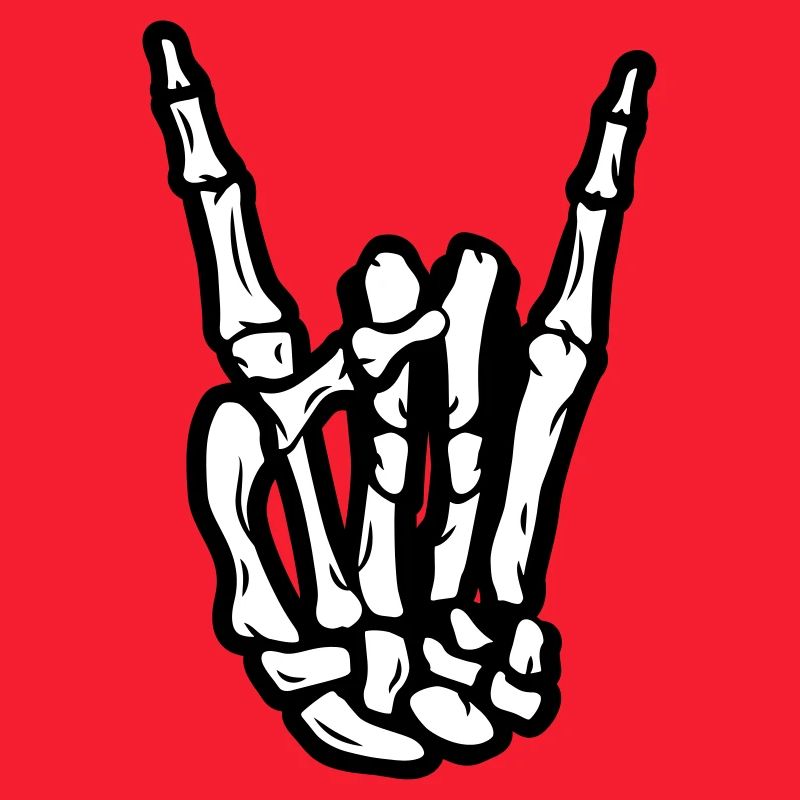 Devils Horn Rock Hand