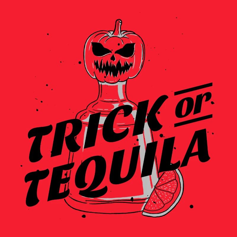 Halloween. Süßes oder Saures. Tequila. Lustig.