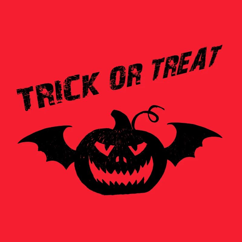trick or treat süßes oder saures halloween tasche