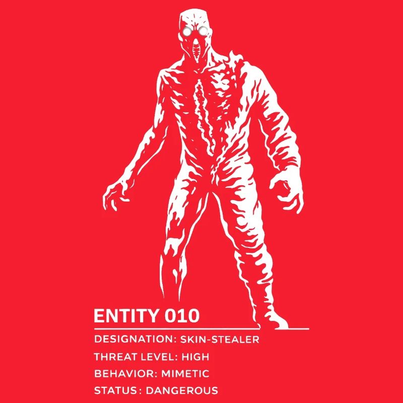 Backrooms Entity 010 white