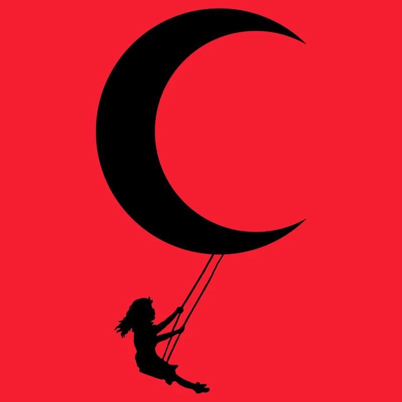 balançoire lune