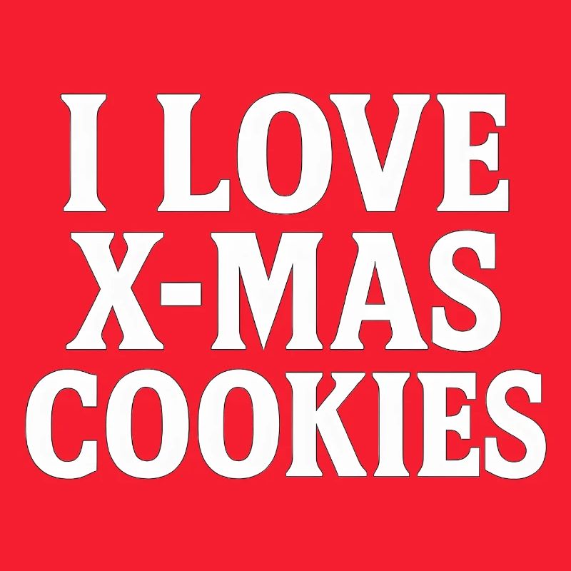 J’adore les biscuits de Noël