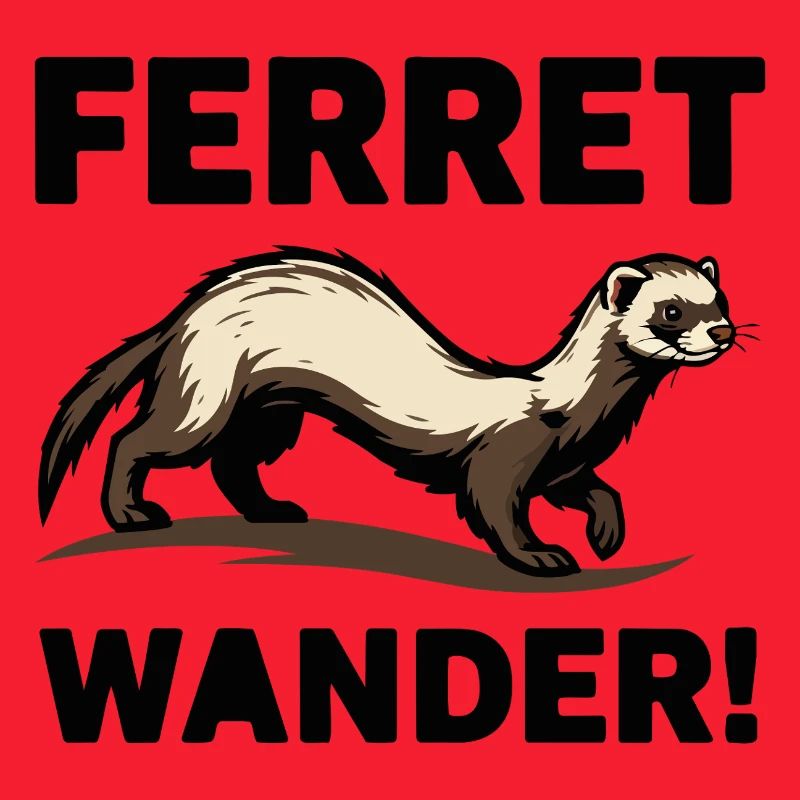 Ferret Wander Ferret Exploration Browsing
