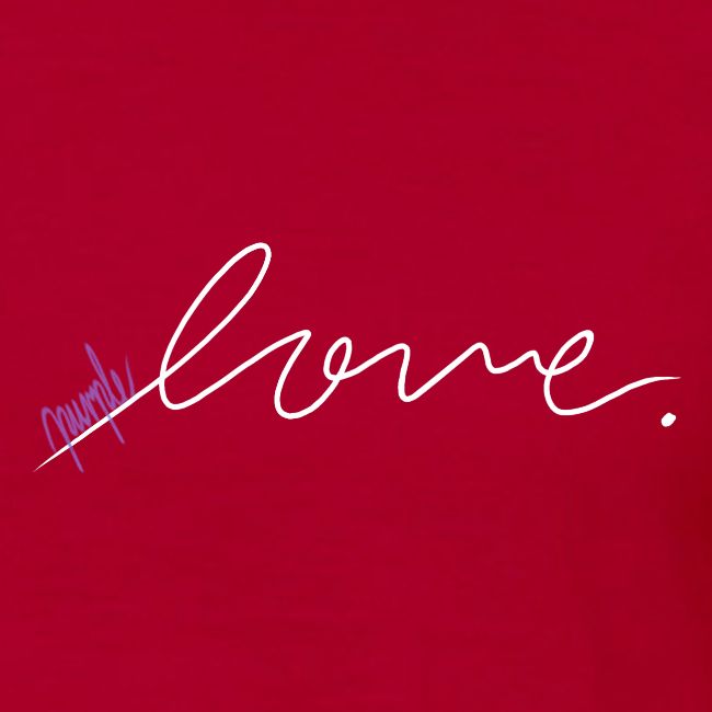 Purple Love ARMY (white)