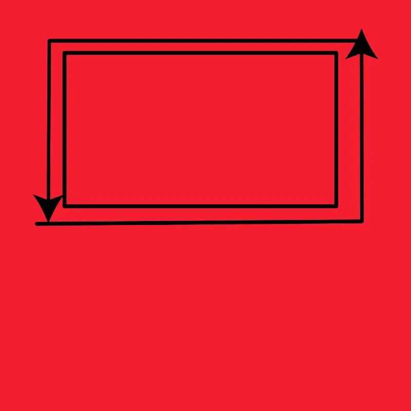 Arrows Rectangular Shape Background