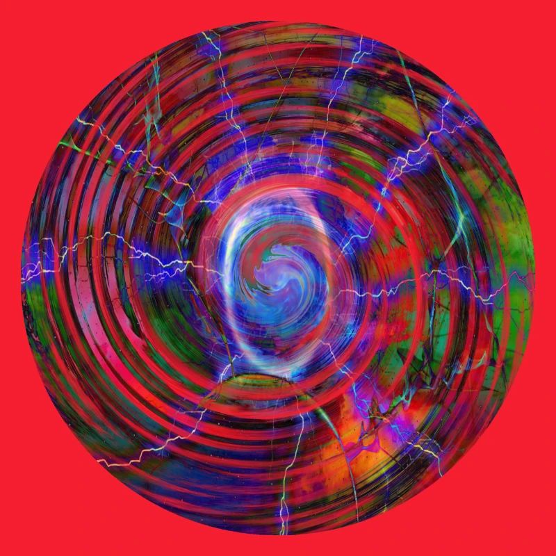 Boule de couleur éclair, boule de couleur éclair