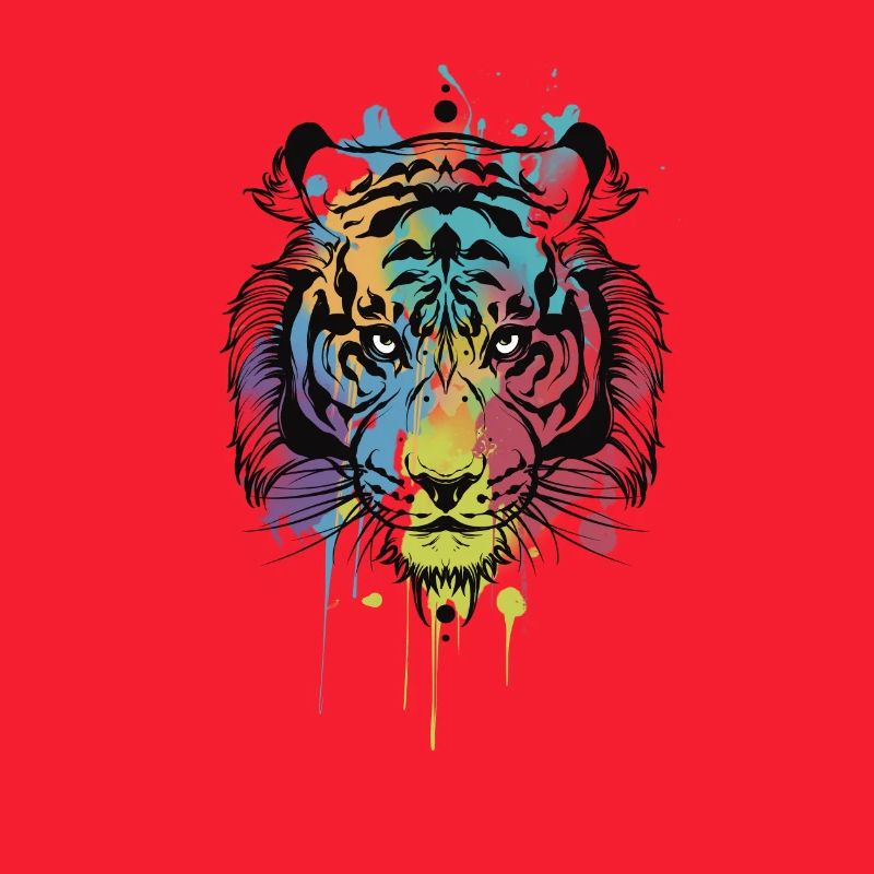 Tiger Aquarel