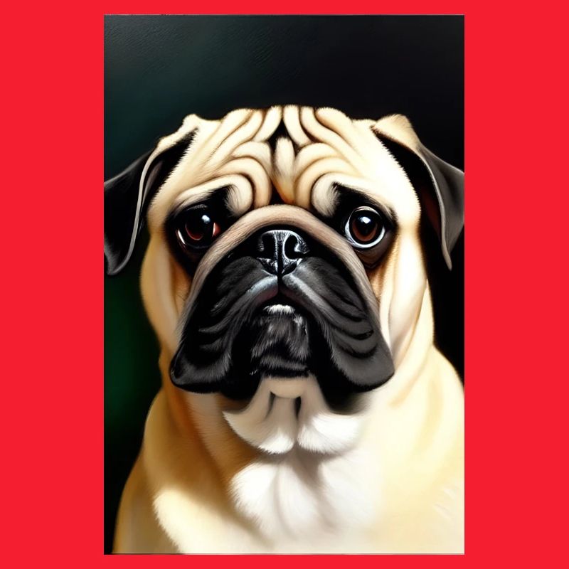 Mops Hund