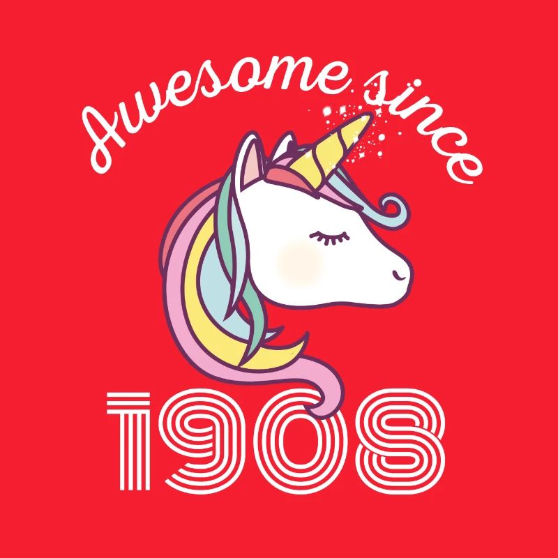 Lustiger Geburtstag Awesome seit 1908