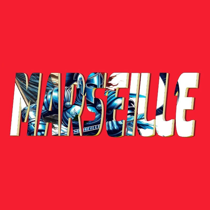 Marseille design stylisé BD