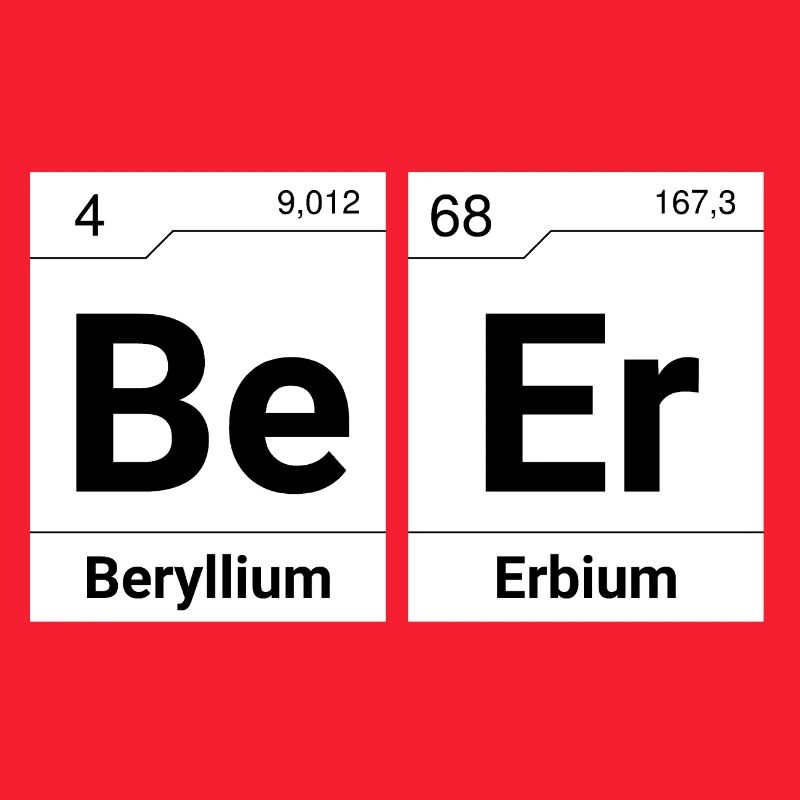 Beer periodic table elements