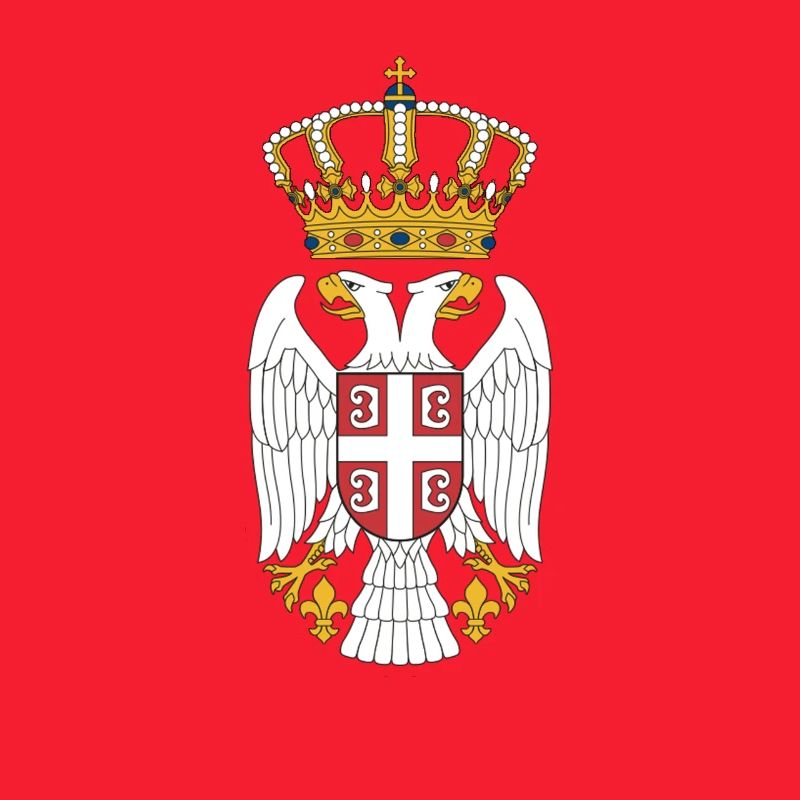 Serbian eagle double-headed eagle serbia