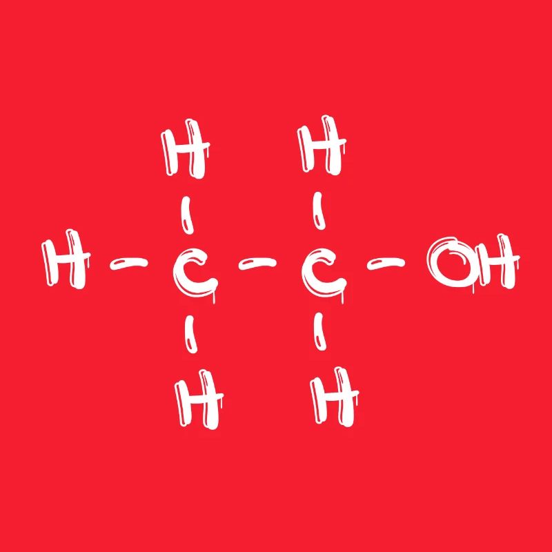 Alkohol Ethanol C2H6O
