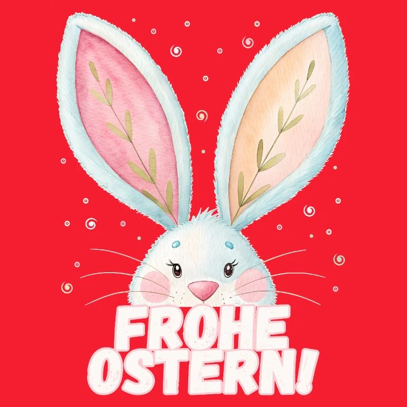 Joyeuses Pâques ! Lapin de Pâques mignon