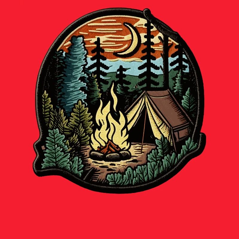 Camping - Patch design