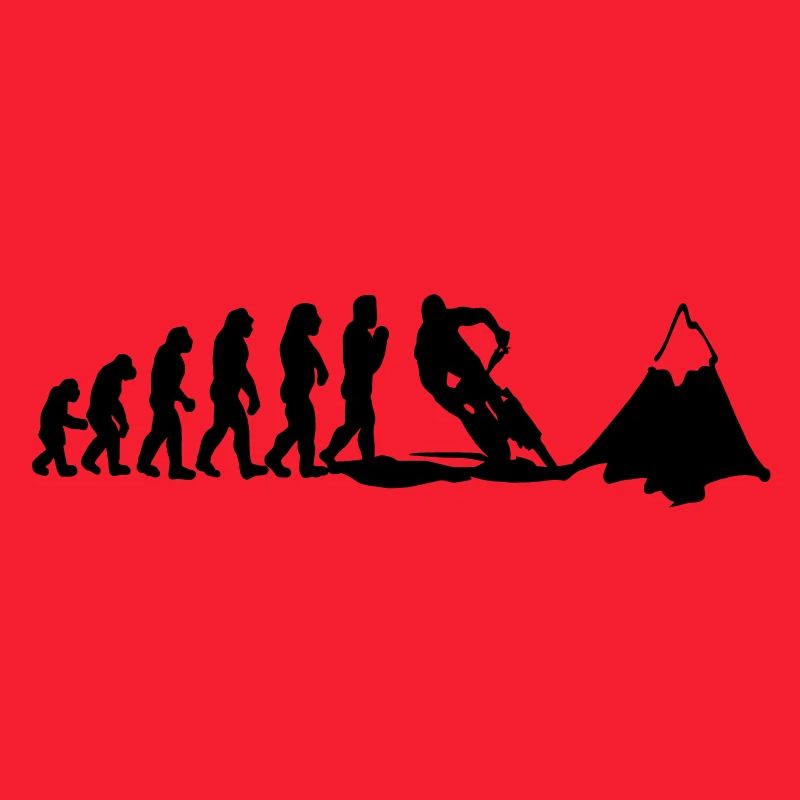 l'évolution de vélo de montagne