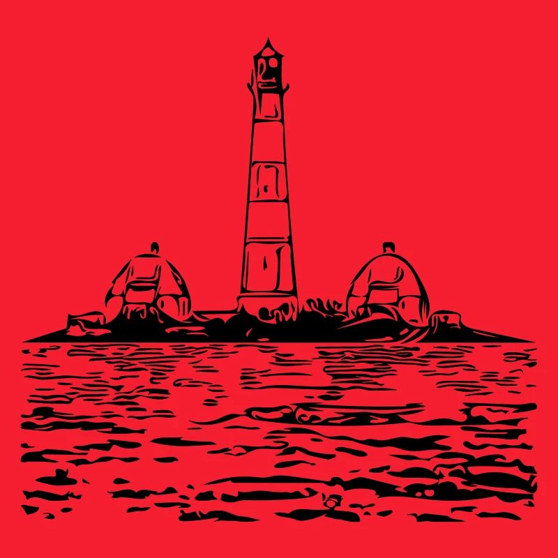 Phare dans la mer