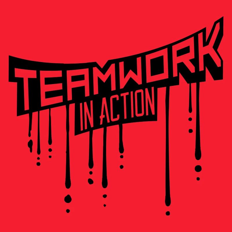 tropfen graffiti stempel crew teamwork cool design
