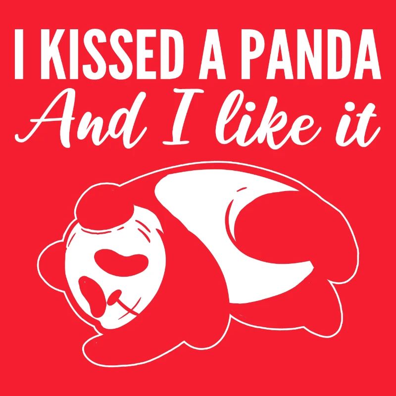 Küsste einen Panda Zoologe Geschenk