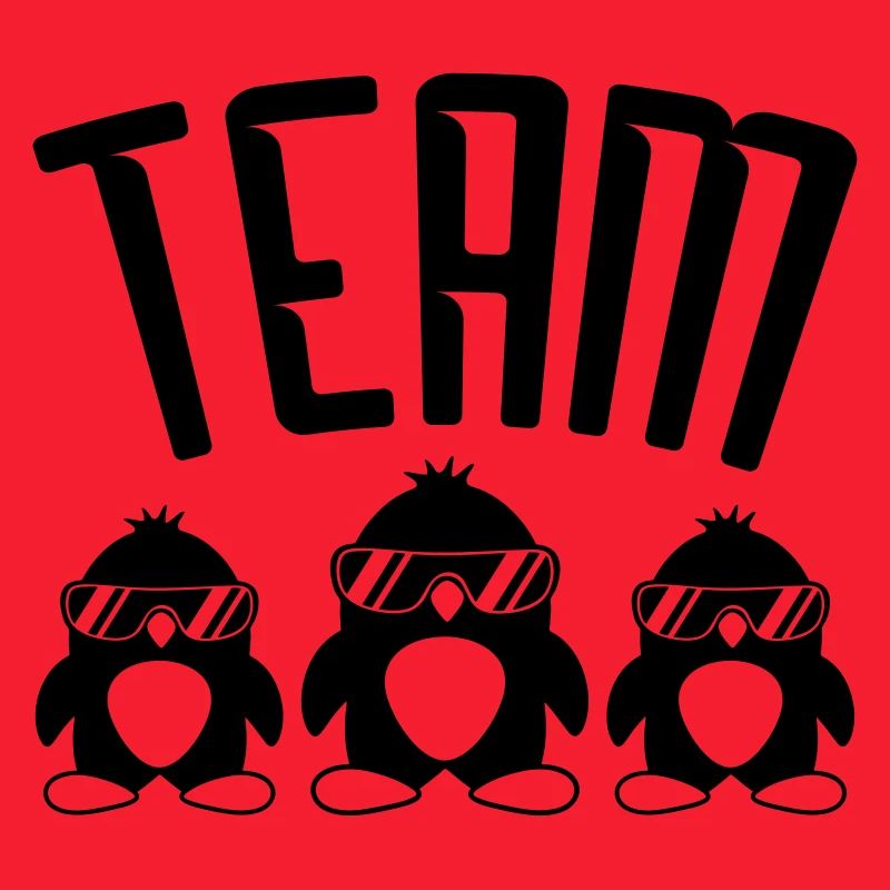 Cool penguins logo