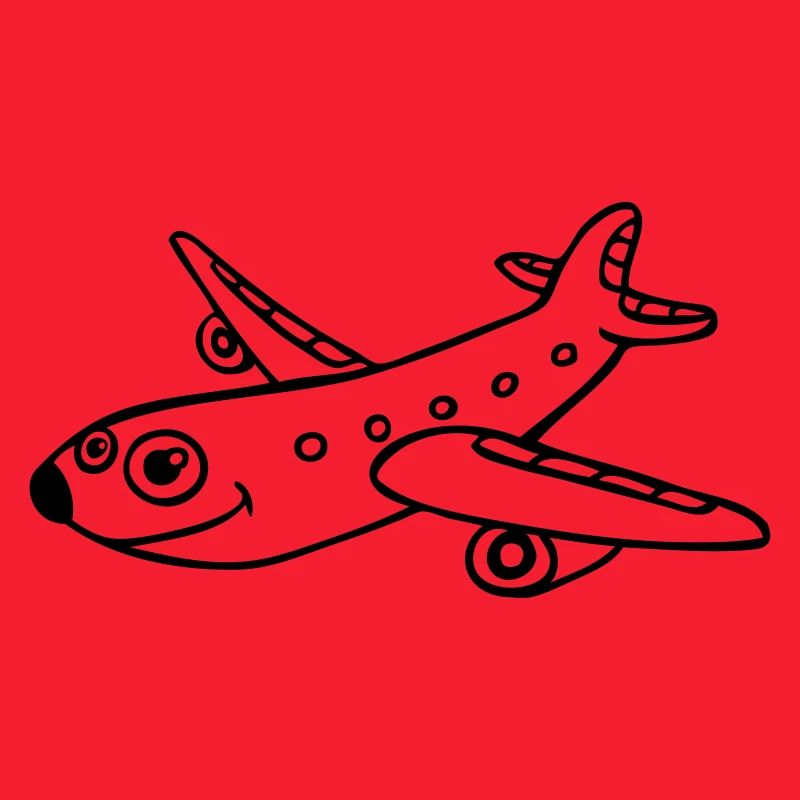 drawing airplane comics aviation planes funny
