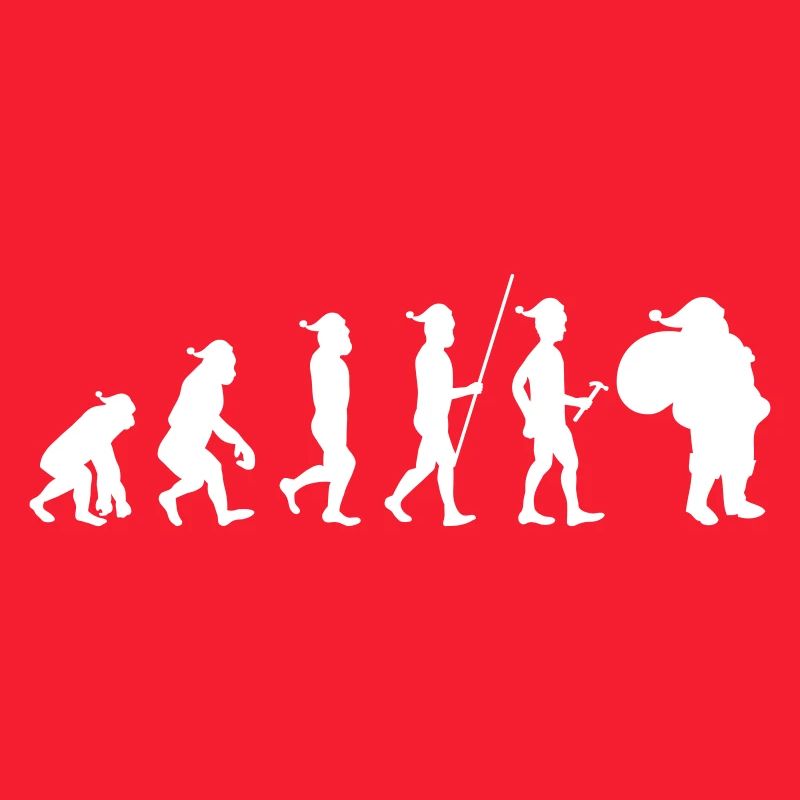 évolution du chapeau du Père Noël