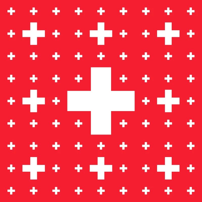 Recursive pattern with cross